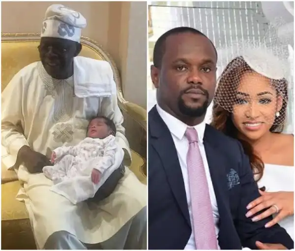 Aisha Buhari Congratulates Tinubu and Family on Welcoming His granddaughter